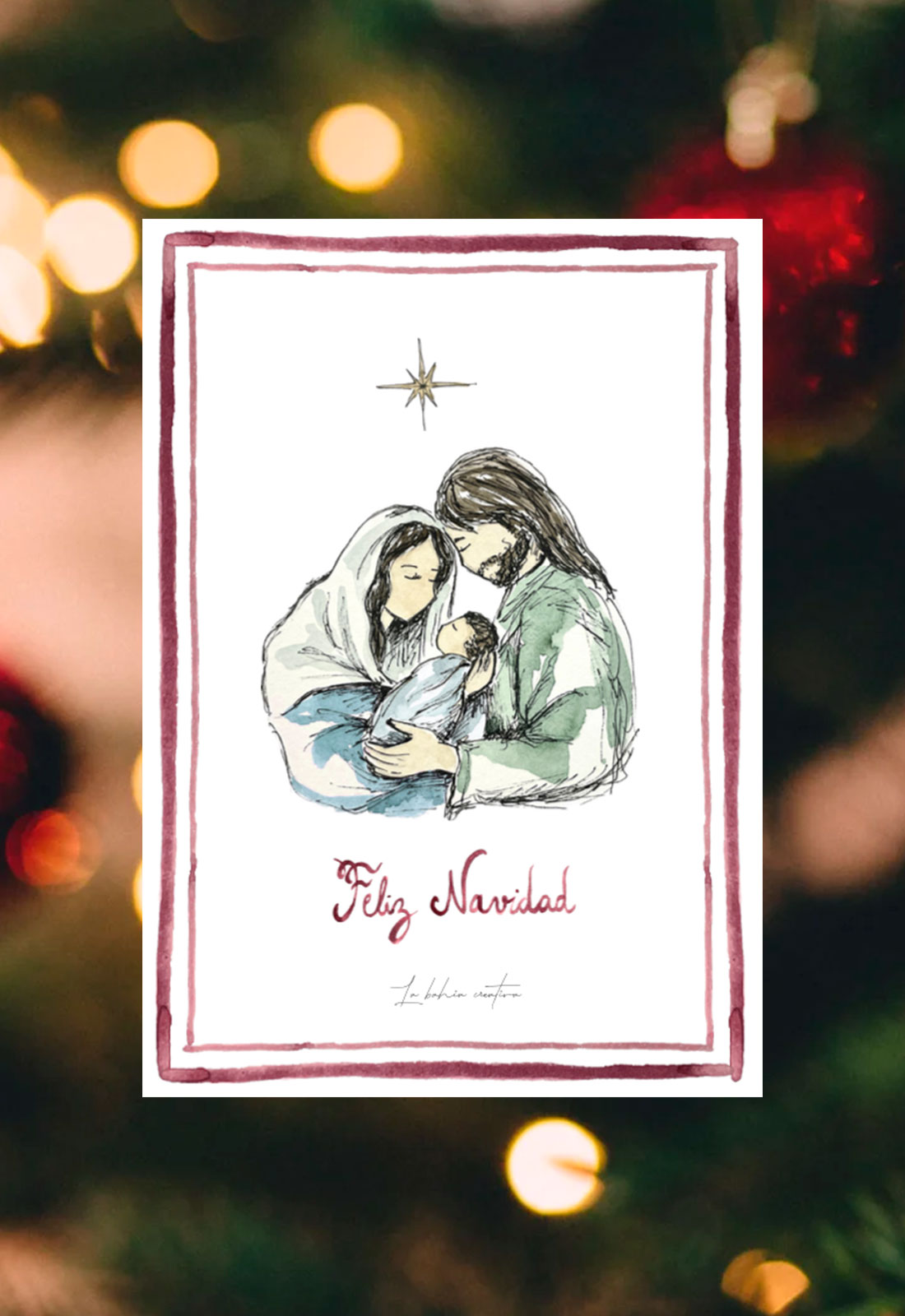 Felicitación Navidad Nacimiento II