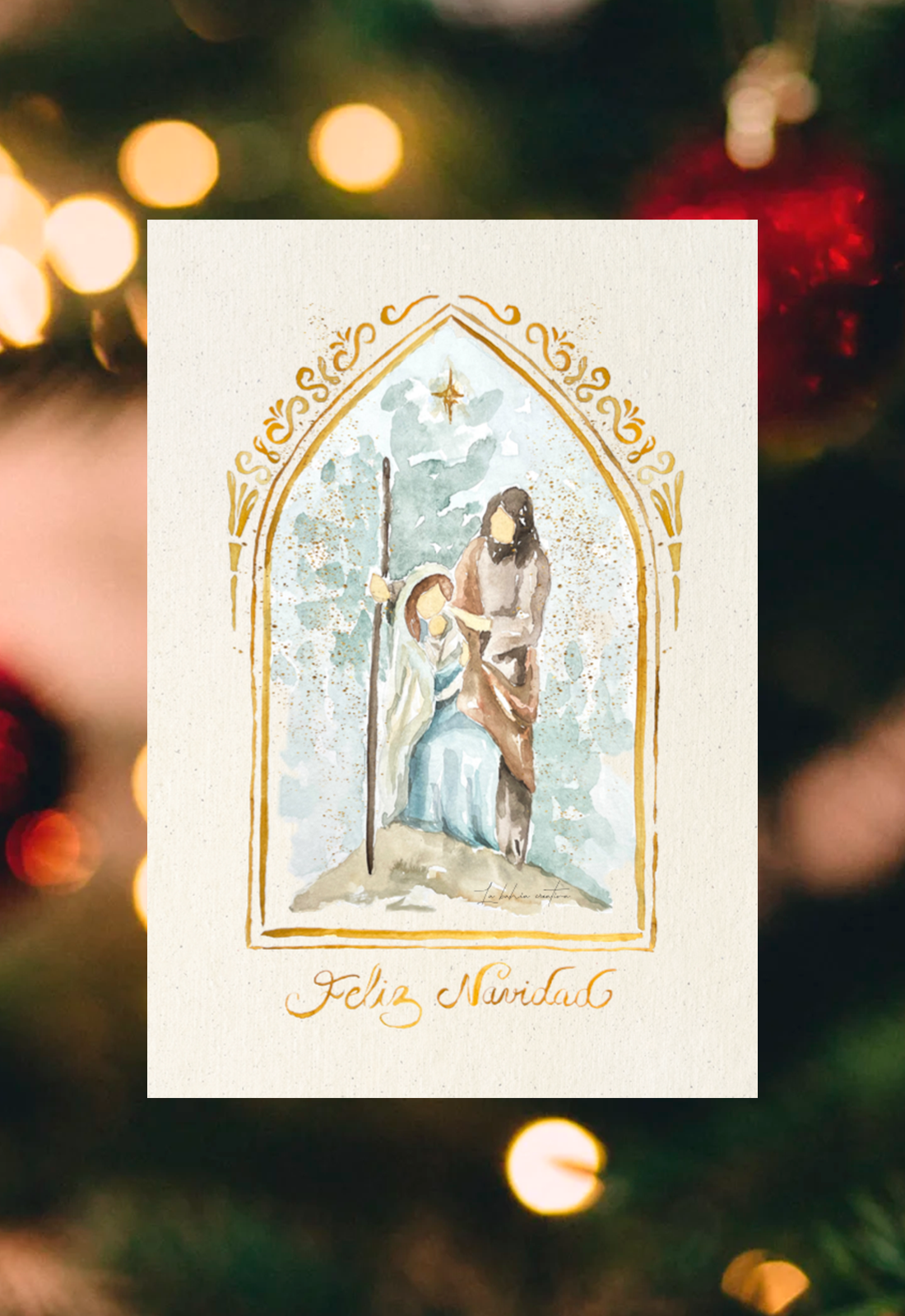 Felicitación Navidad Nacimiento