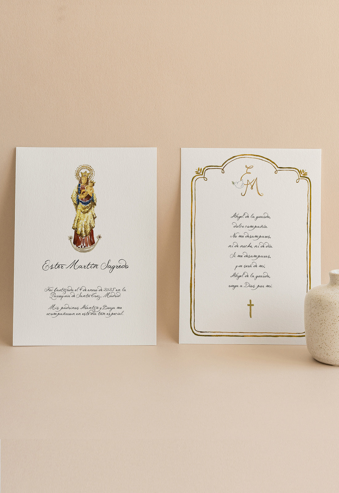 Recordatorio Virgen de la Almudena