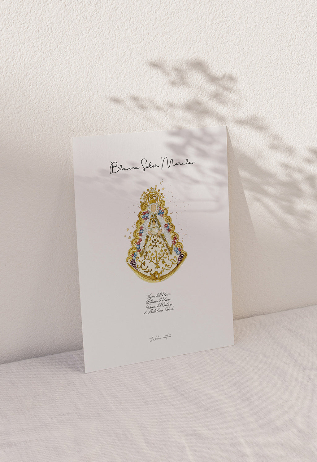 Lámina Virgen del Rocío