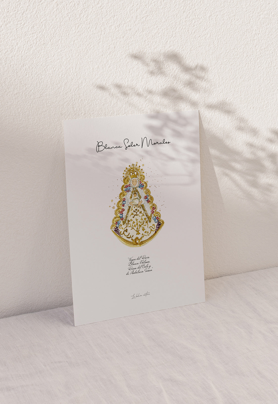 Lámina Virgen del Rocío