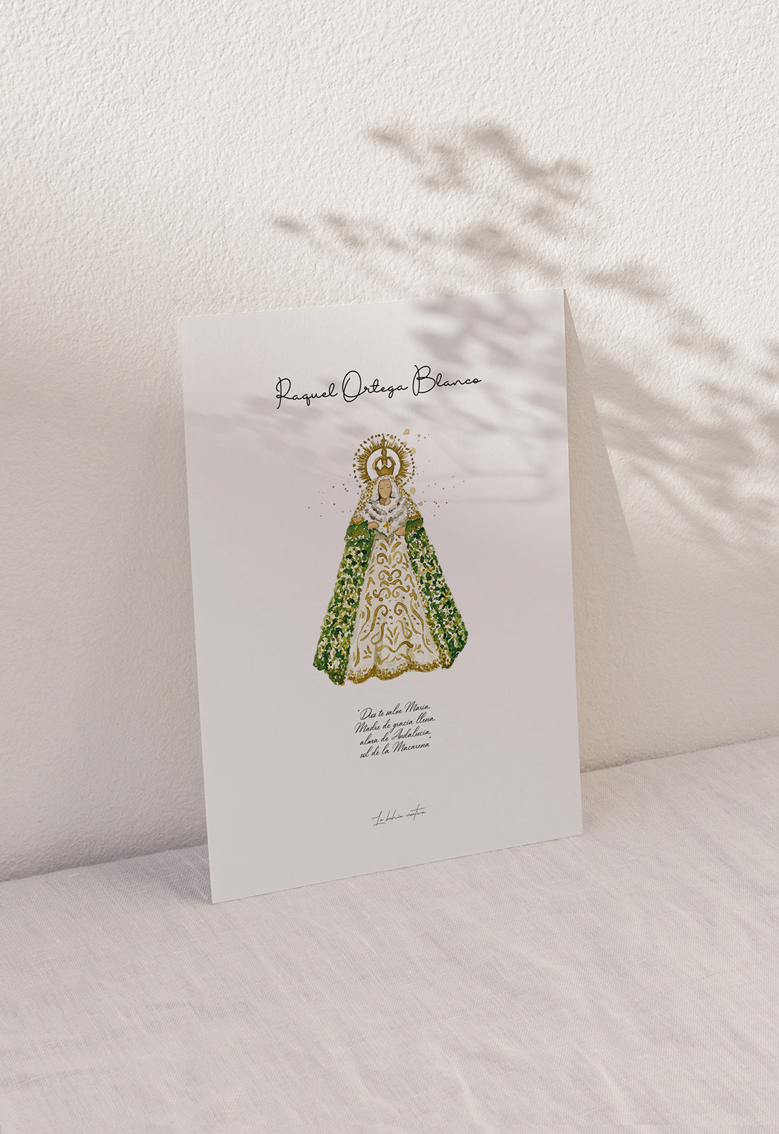 Lámina Virgen de la Macarena