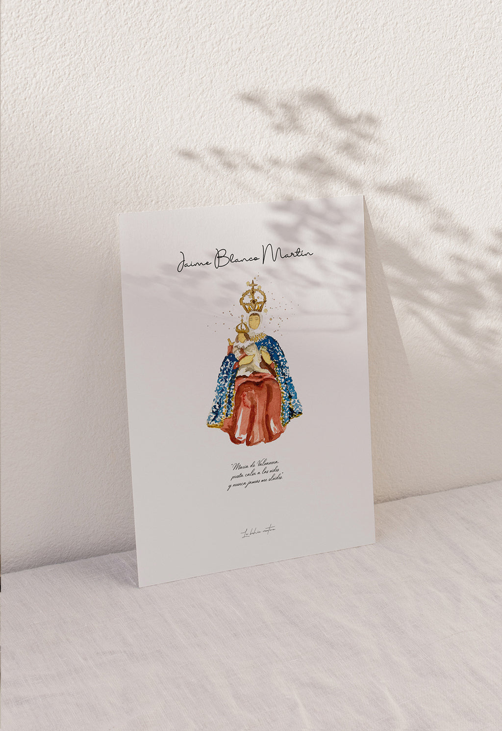 Lámina Virgen de Valvanera