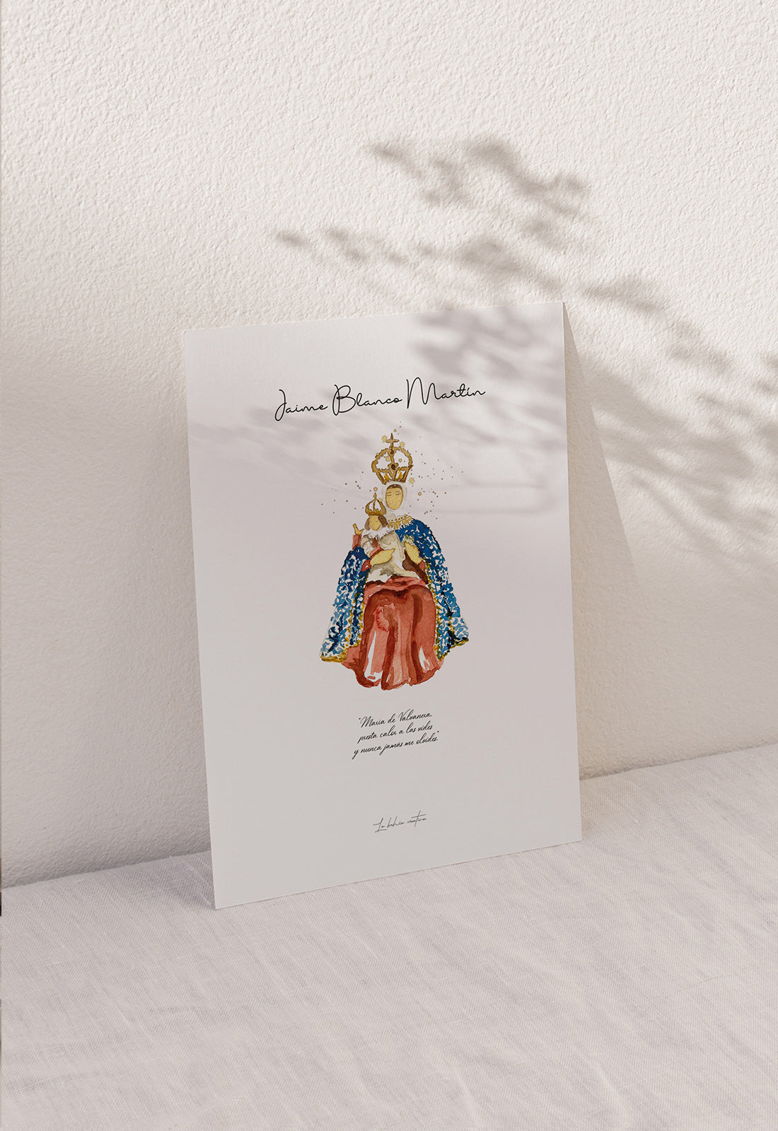Lámina Virgen de Valvanera