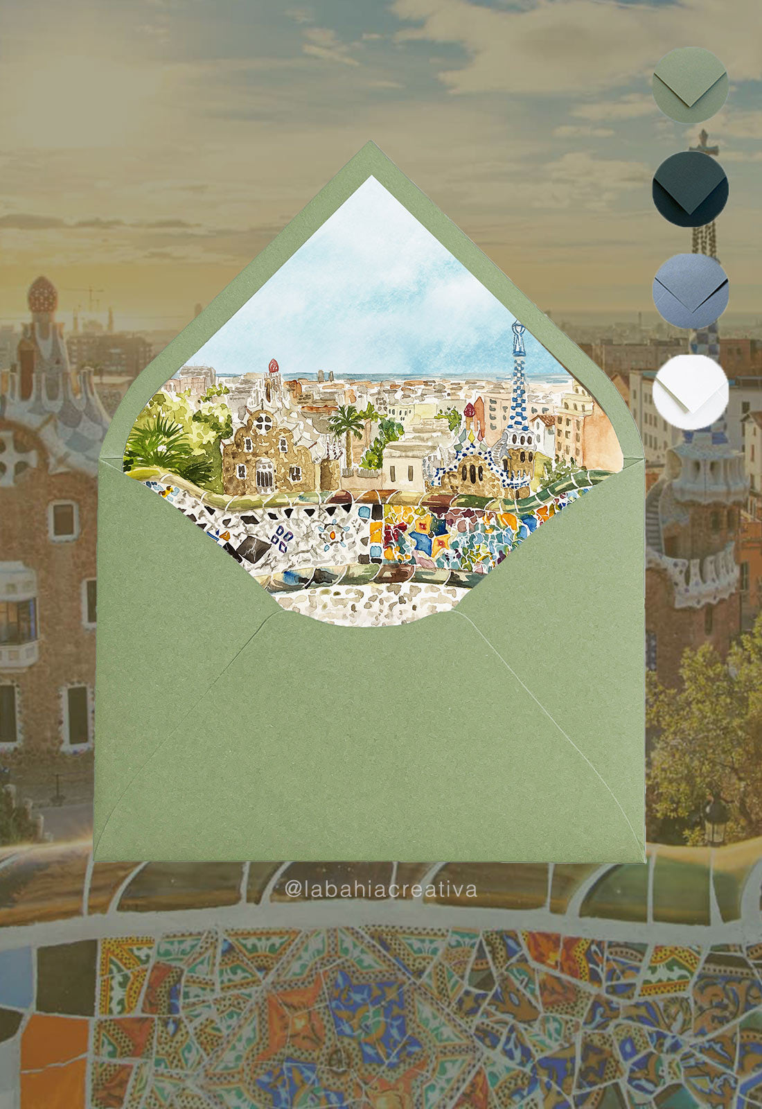 Invitación Barcelona: Parque Güell