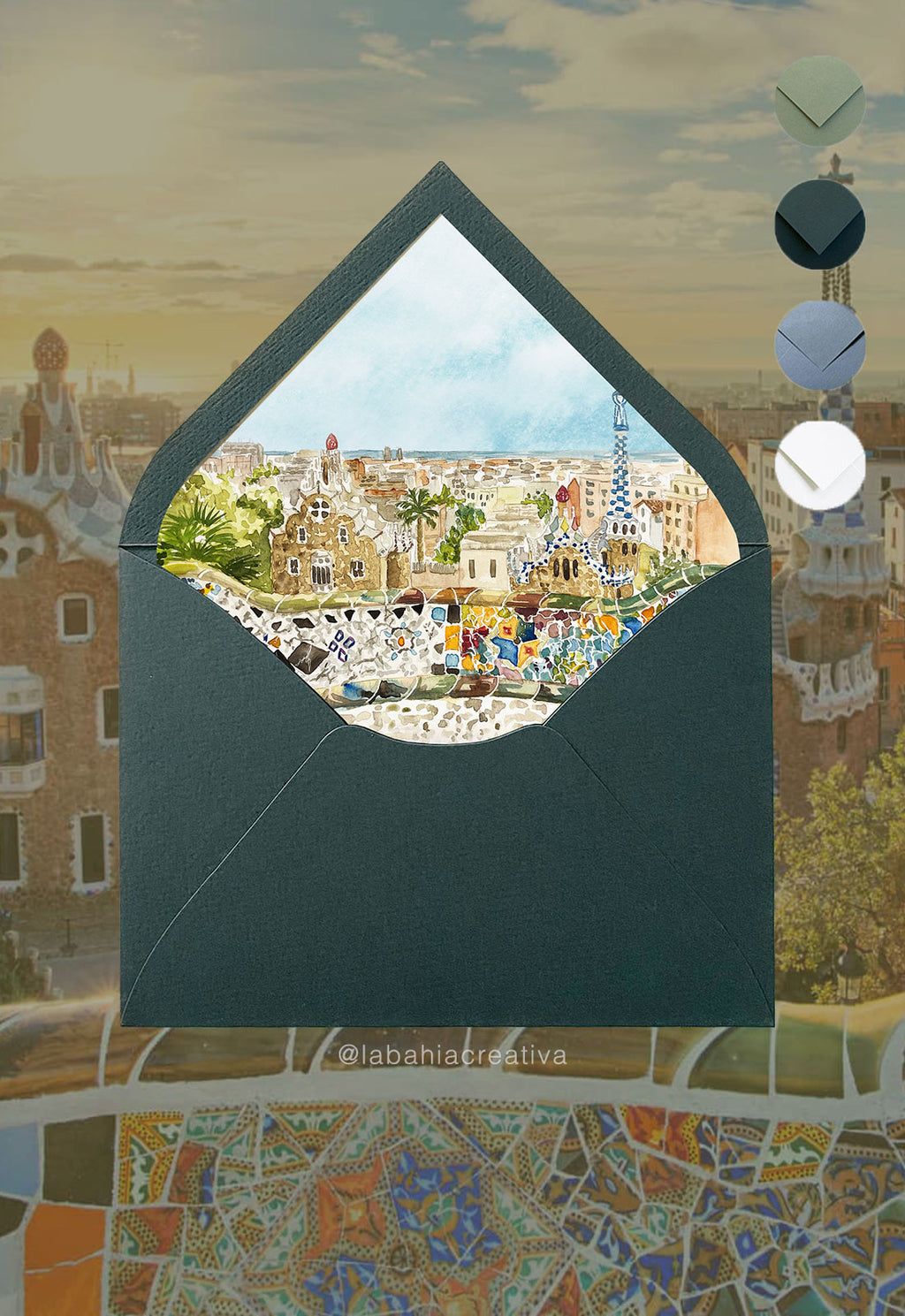 Invitación Barcelona: Parque Güell