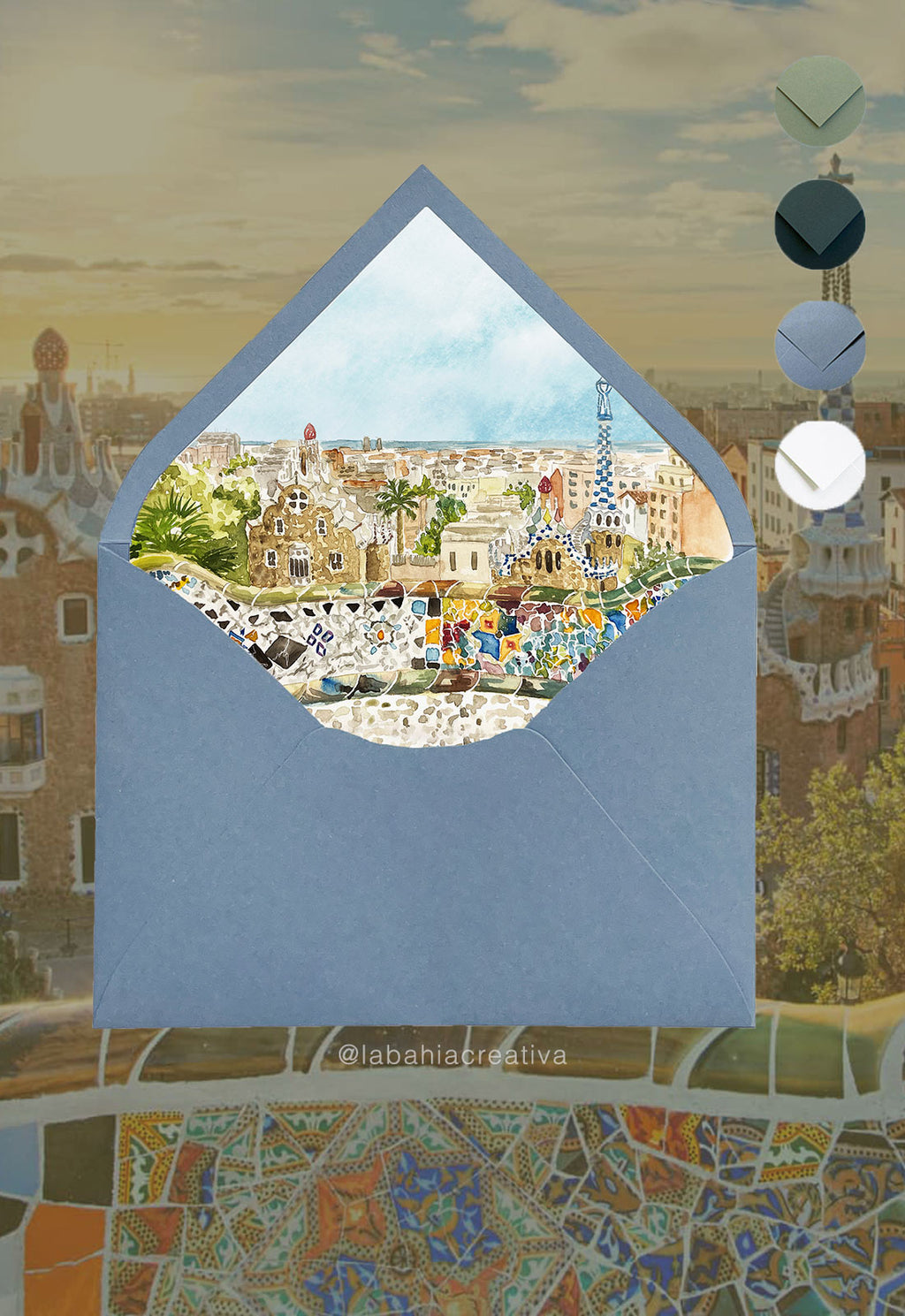 Invitación Barcelona: Parque Güell