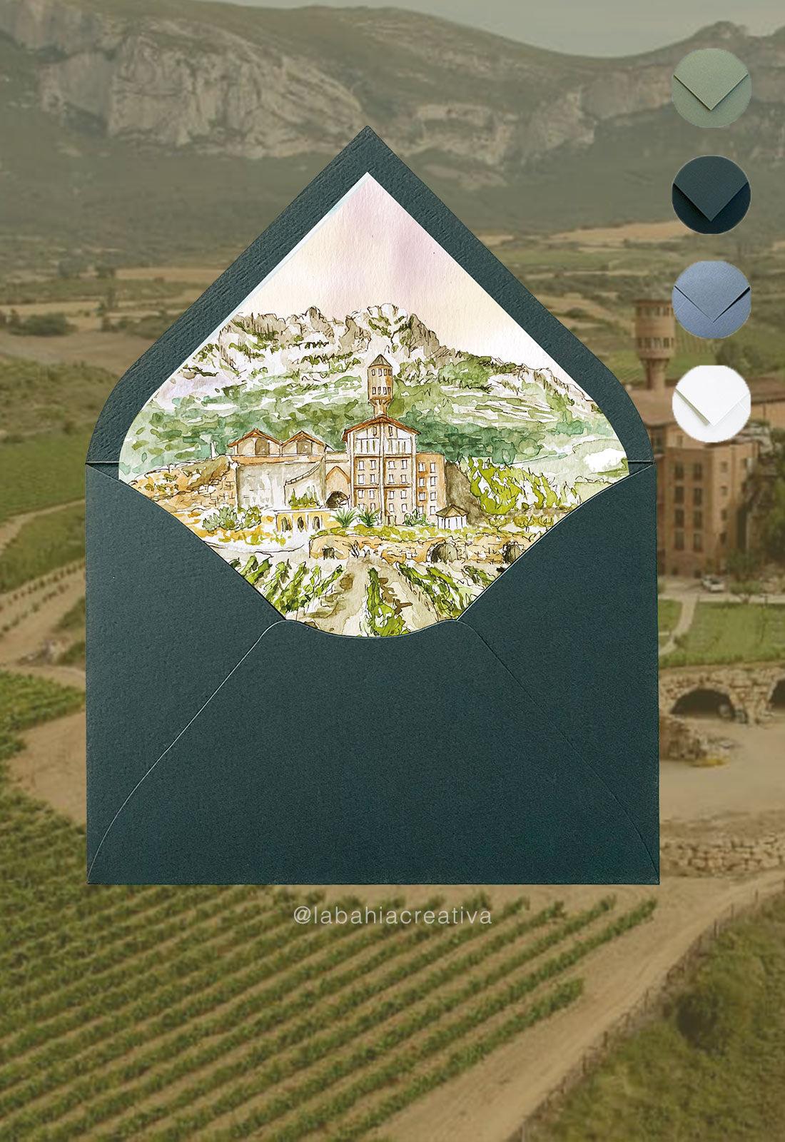 Invitación Bodega Eguren Ugarte: Viñedos y Vistas a la Sierra