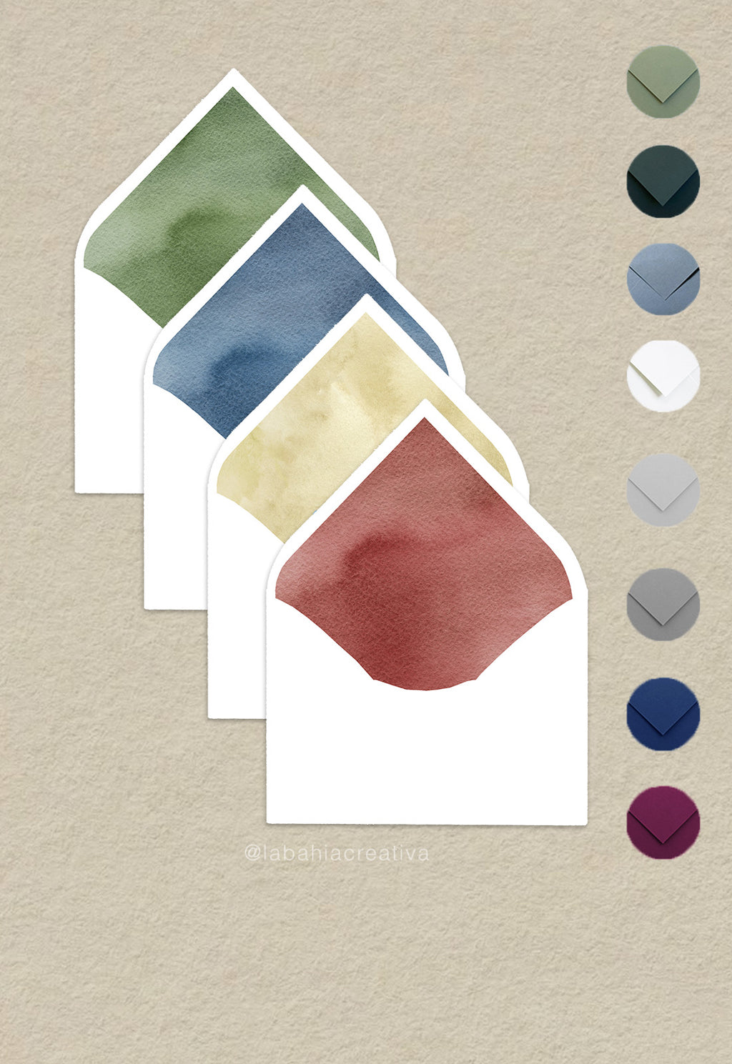 Invitación colors