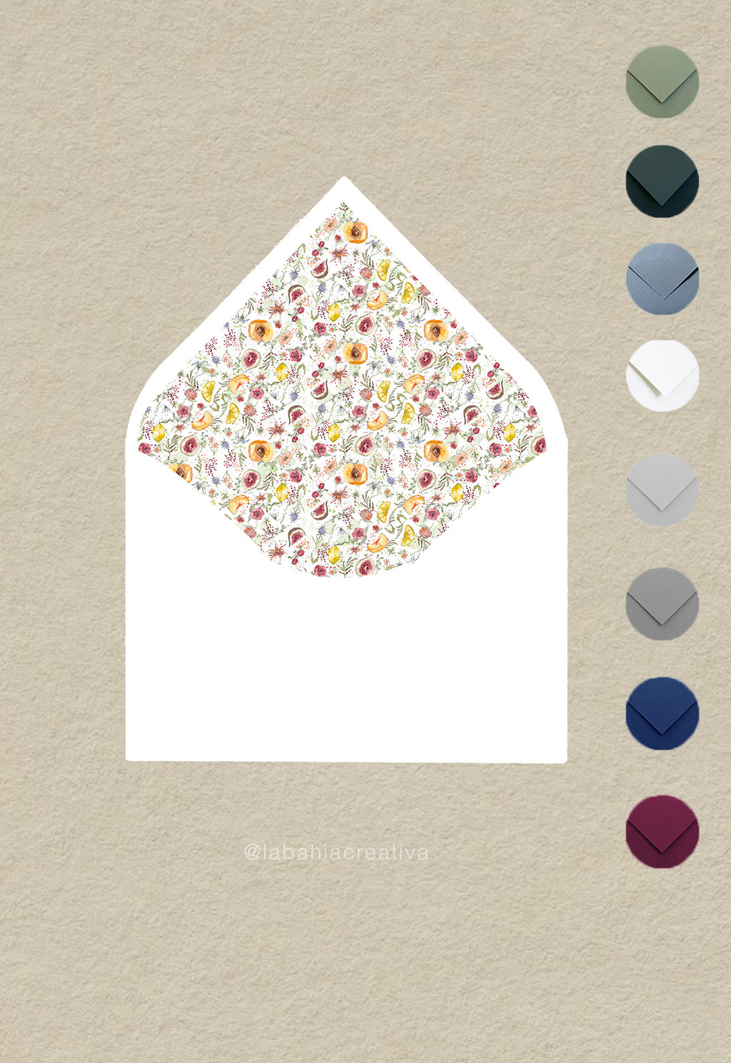 Invitación melocotones