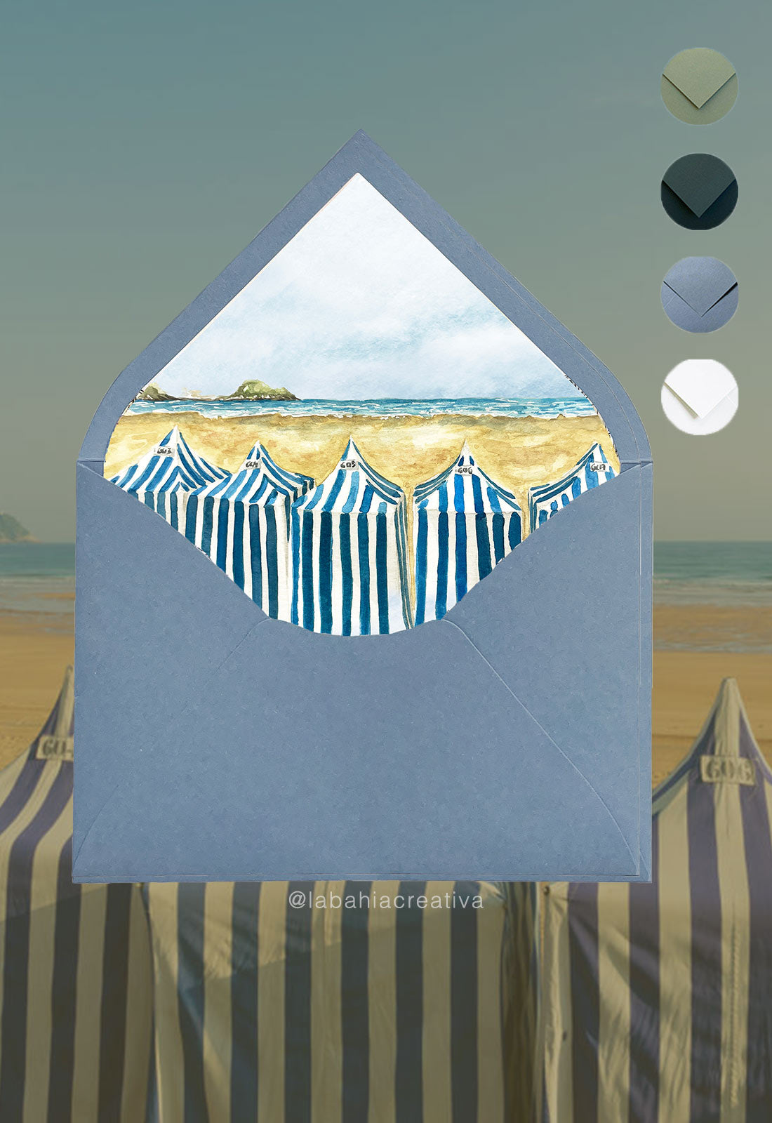 Invitación Zarautz: Playa y Ratón de Getaria