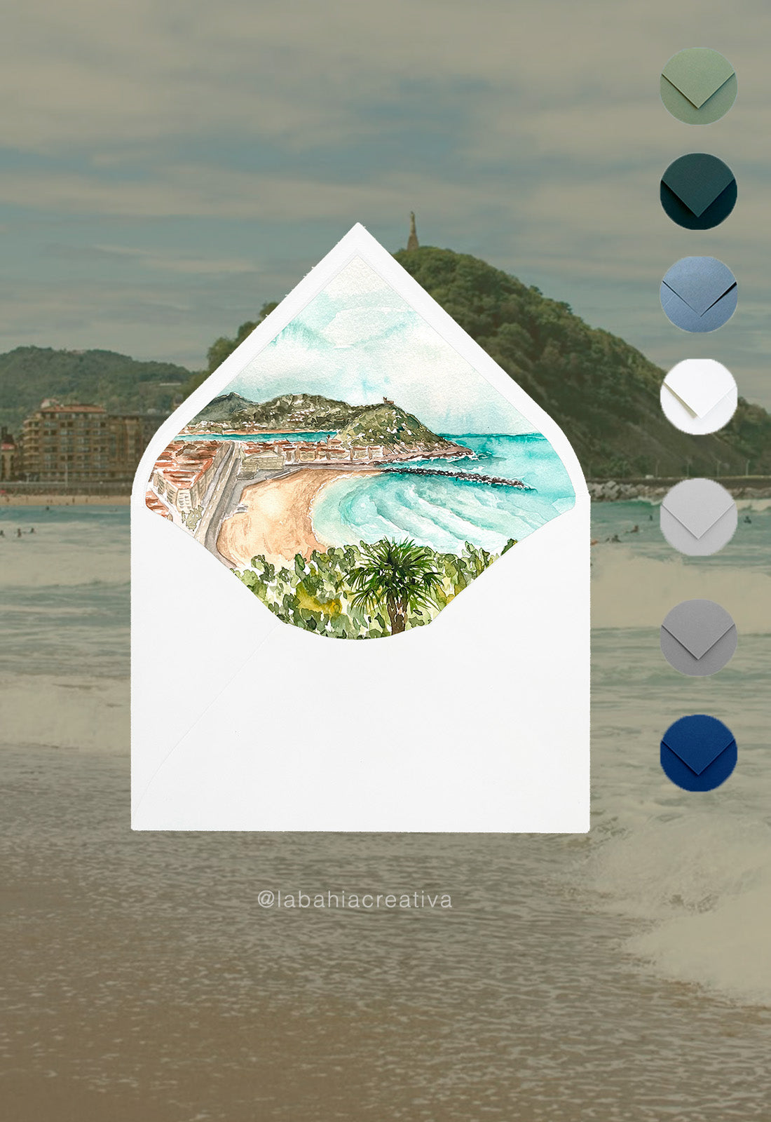 Invitación Playa de la Zurriola y Kursaal
