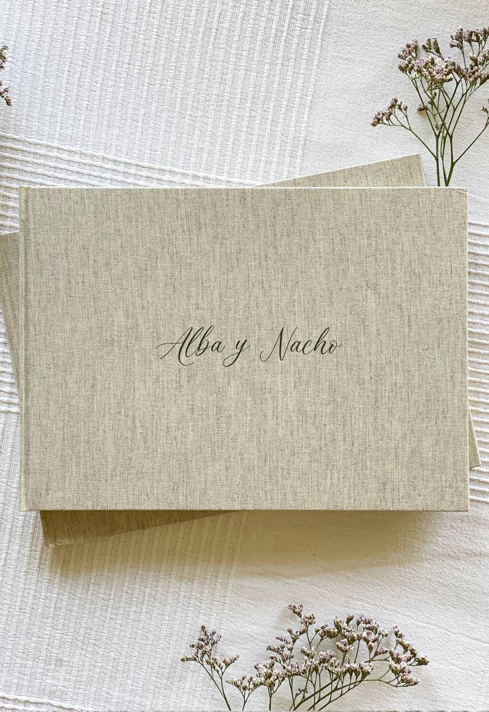 libro firmas boda