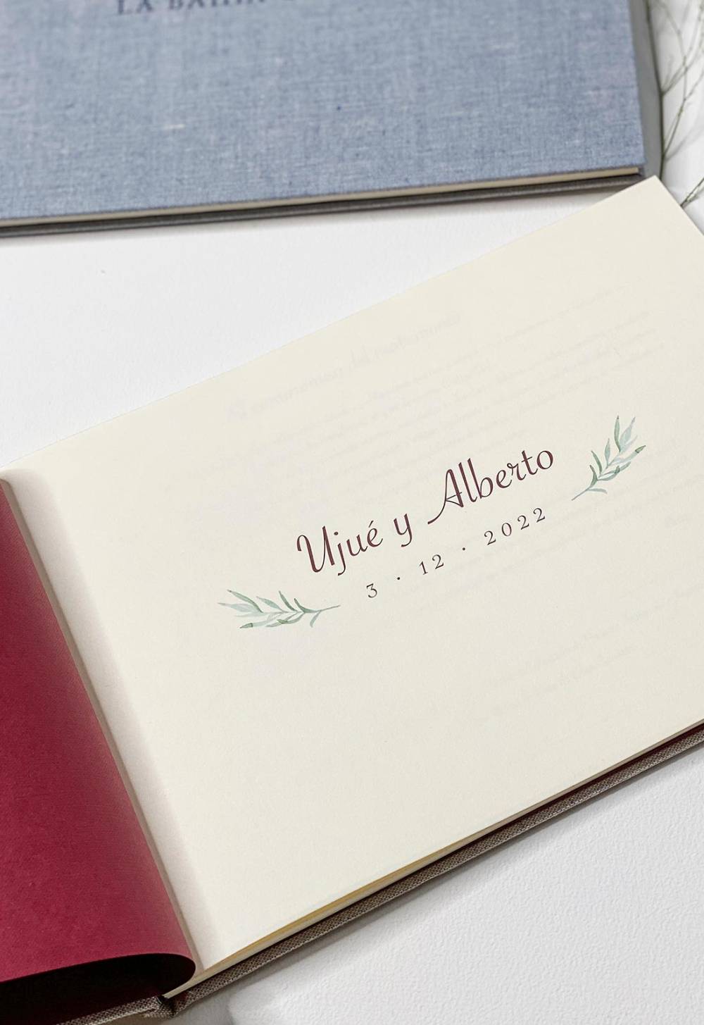 libro firmas boda
