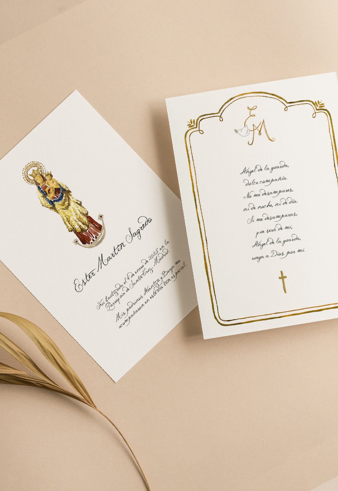 Recordatorio Virgen de la Almudena